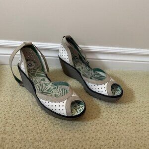 Fly London Wedge Sandal, Size 10